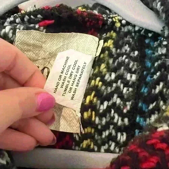 KNOTT'S Baja Hooded Pullover Pancho Size S Small - Picture 5 of 5